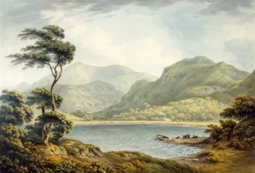 Het Bovenste Einde van Coniston Meer, Lancashire, 1801